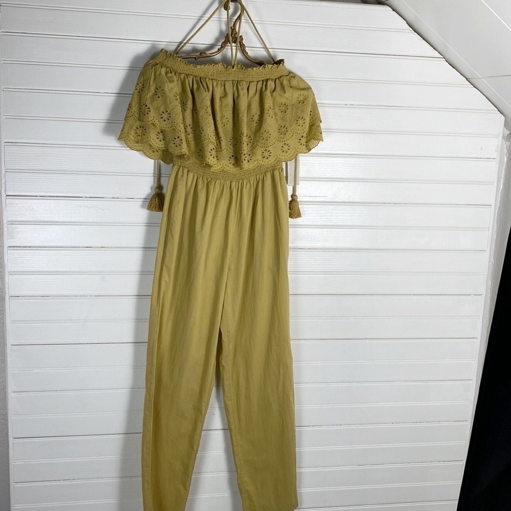 Happy X Nature Eyelet Halter Jumper Size XS
